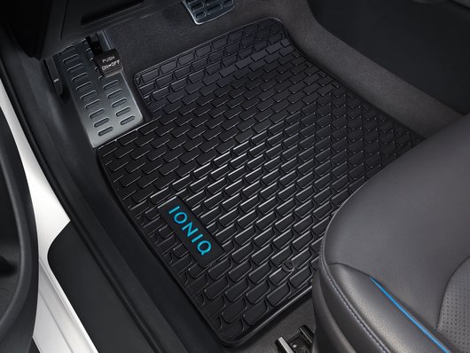 Всепогодні килимки, з синім акцентом, LHD | Хюндай Мотор Україна - фото 8