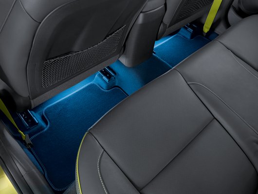 Світлодіодне підсвічування місця для ніг, синє, другий ряд | Хюндай Мотор Україна - фото 9