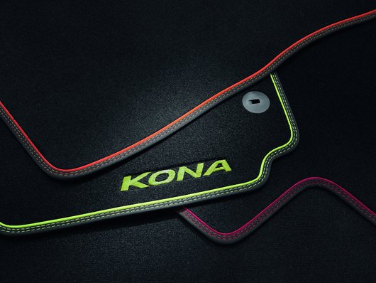 Килимки, велюр з червоним акцентом, LHD | Хюндай Мотор Україна - фото 9