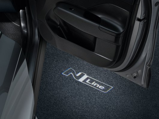 Світлодіодні дверні проектори, логотип N Line | Хюндай Мотор Україна - фото 8