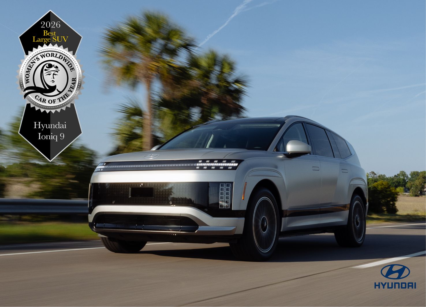 Hyundai IONIQ 9 визнано найкращим великим SUV у світі премією Women’s Worldwide Car of the Year 2026 | Хюндай Мотор Україна - фото 6